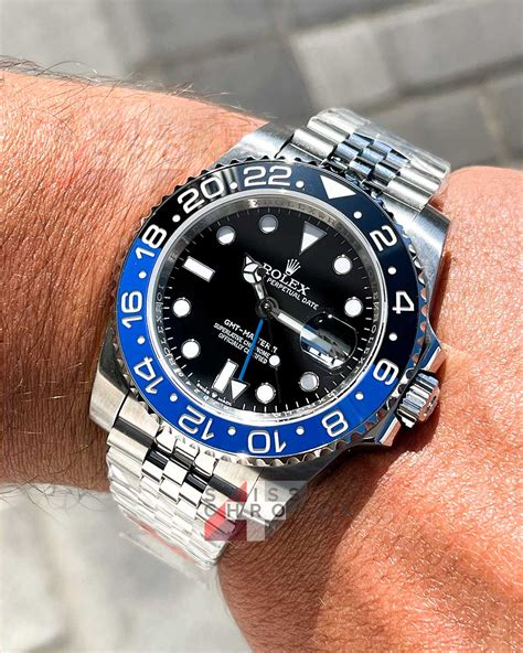 rolex gmt2 batman|rolex batman usato.